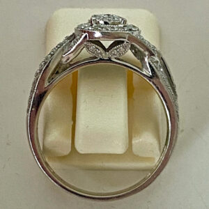 70 Diamond 18K White Gold Ring