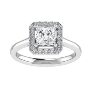 Classic Halo Ring For Prince Diamonds